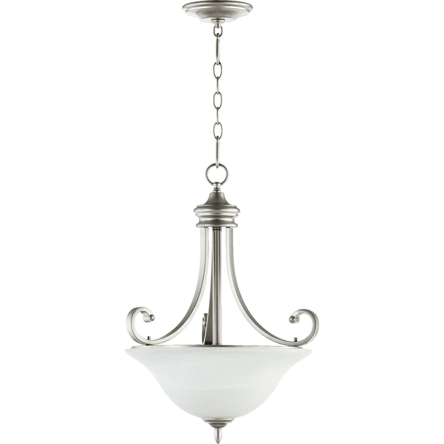 Quorum Bryant 8154-3-64 Pendant - Classic Nickel