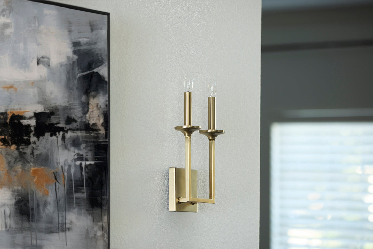 Quorum Eldorado 5005-2-80 Wall Mount - Aged Brass