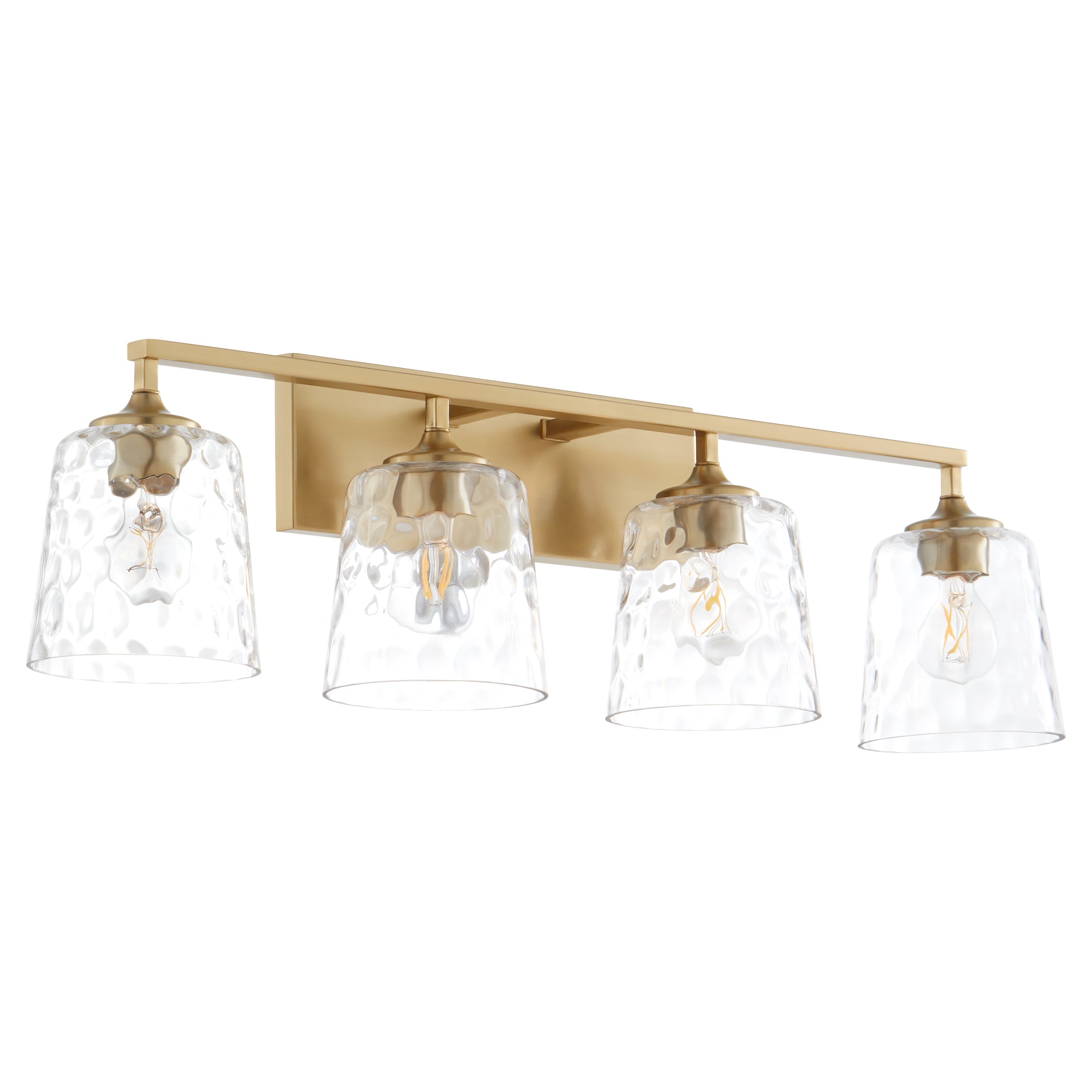Quorum Eldorado 5005-4-180 Vanity - Aged Brass