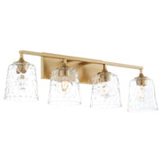 Quorum Eldorado 5005-4-180 Vanity - Aged Brass