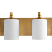 Quorum Celeste 5009-2-80 Vanity - Aged Brass