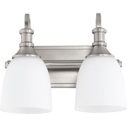 Quorum Richmond 5011-2-65 Vanity - Satin Nickel