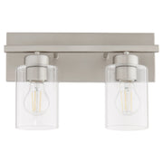 Quorum Carter 5012-2-65 Vanity - Satin Nickel