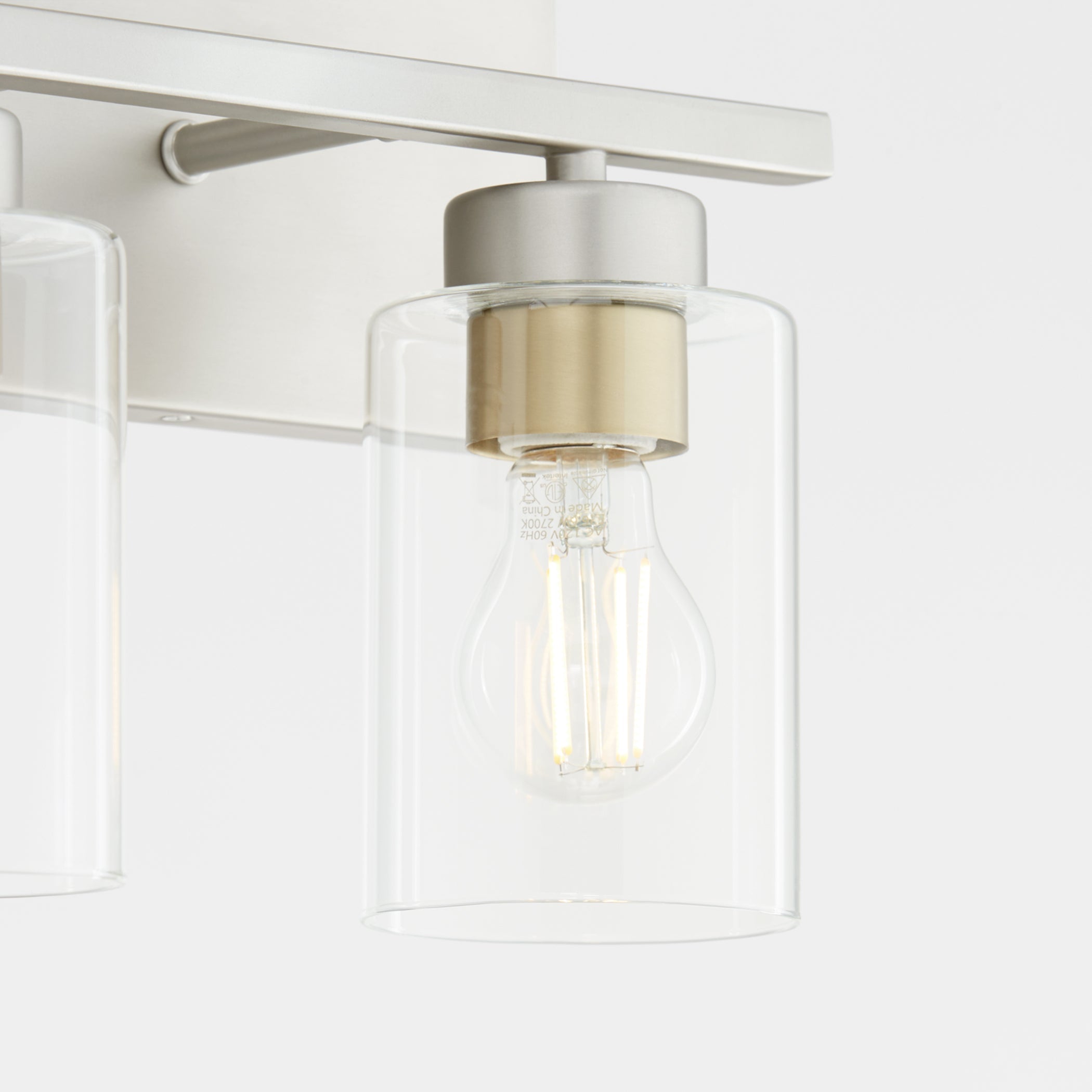 Quorum Carter 5012-2-65 Vanity - Satin Nickel