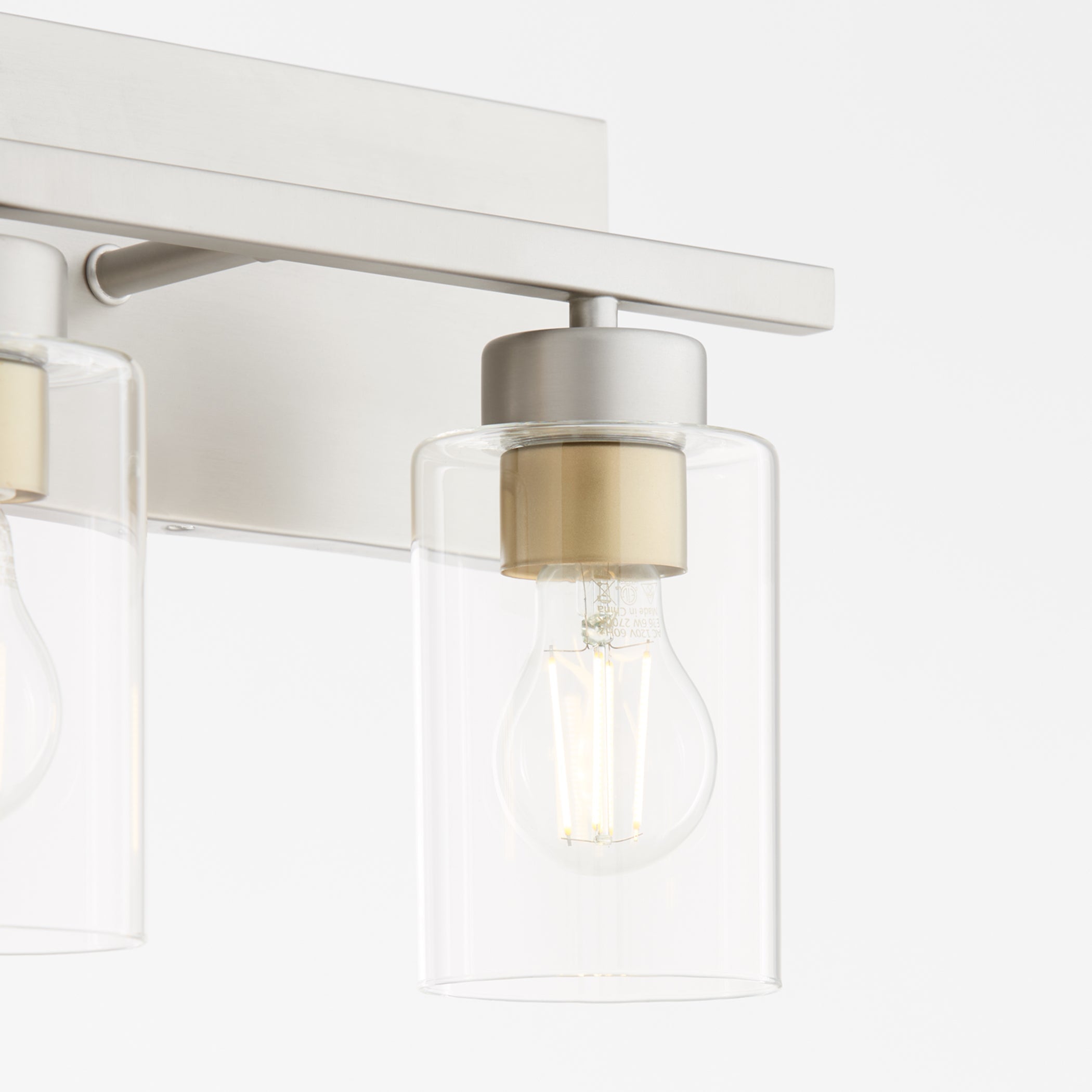 Quorum Carter 5012-3-65 Vanity - Satin Nickel