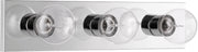 Oxygen Lighting 5016-3-14 Vanity Light Fixture, UL Damp Rated, Chrome