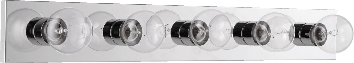 Oxygen Lighting 5016-5-14 Vanity Light Fixture, UL Damp Rated, Chrome