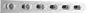Oxygen Lighting 5016-6-14 Vanity Light Fixture, UL Damp Rated, Chrome