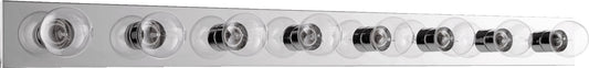 Oxygen Lighting 5016-8-14 Vanity Light Fixture, UL Damp Rated, Chrome