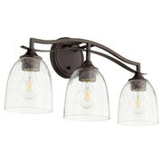 Quorum Jardin 5027-3-286 Vanity - Oiled Bronze