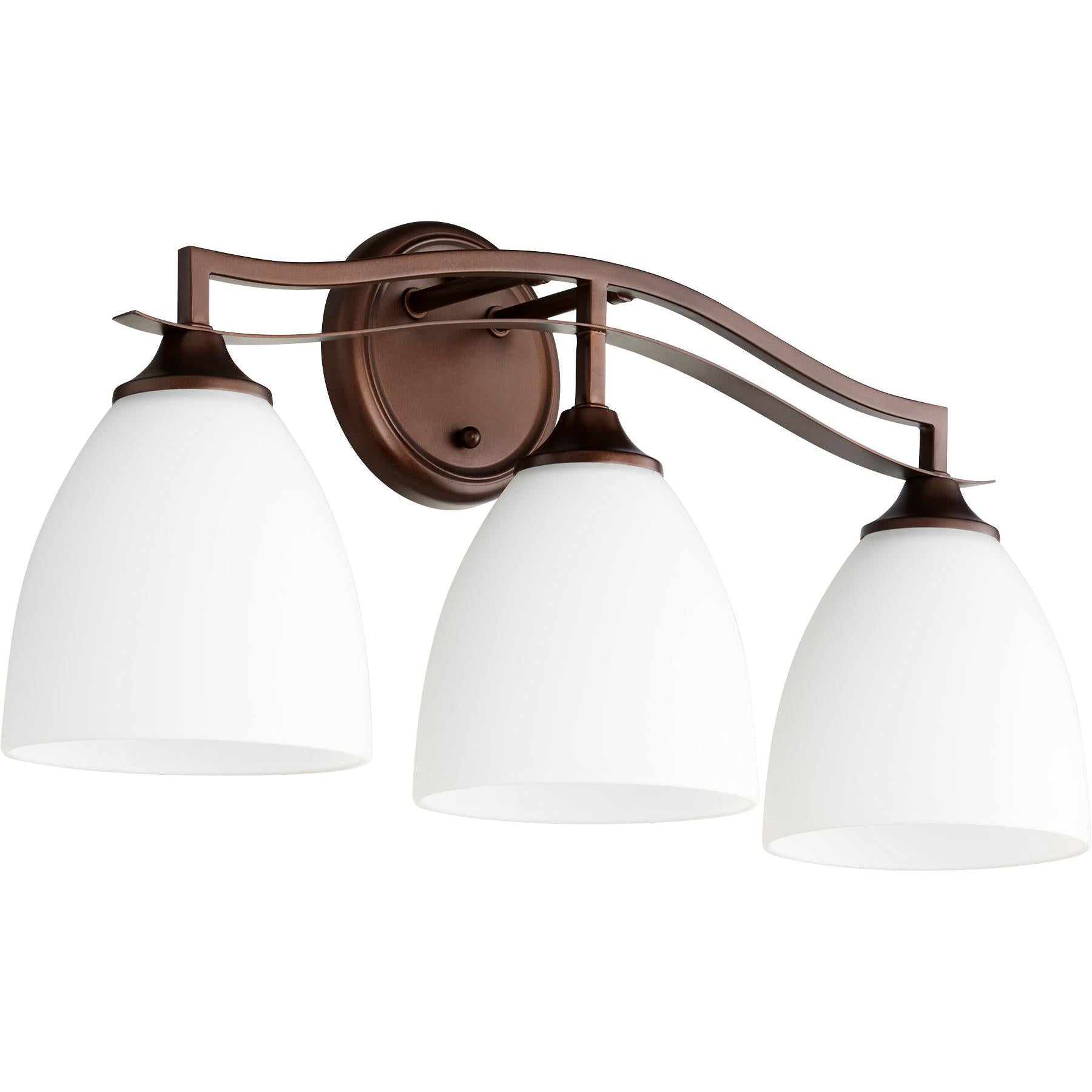 Quorum Jardin 5027-3-86 Vanity - Oiled Bronze