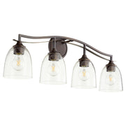 Quorum Jardin 5027-4-286 Vanity - Oiled Bronze