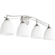 Quorum Jardin 5027-4-65 Vanity - Satin Nickel