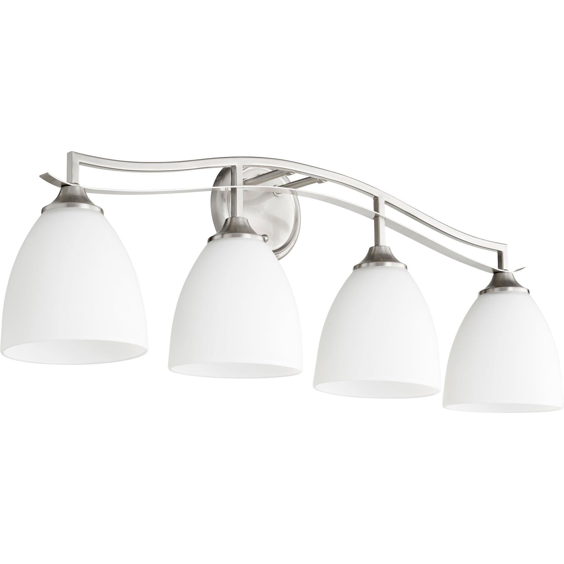 Quorum Jardin 5027-4-65 Vanity - Satin Nickel