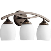 Quorum 5030-3-86 Vanity - Oiled Bronze