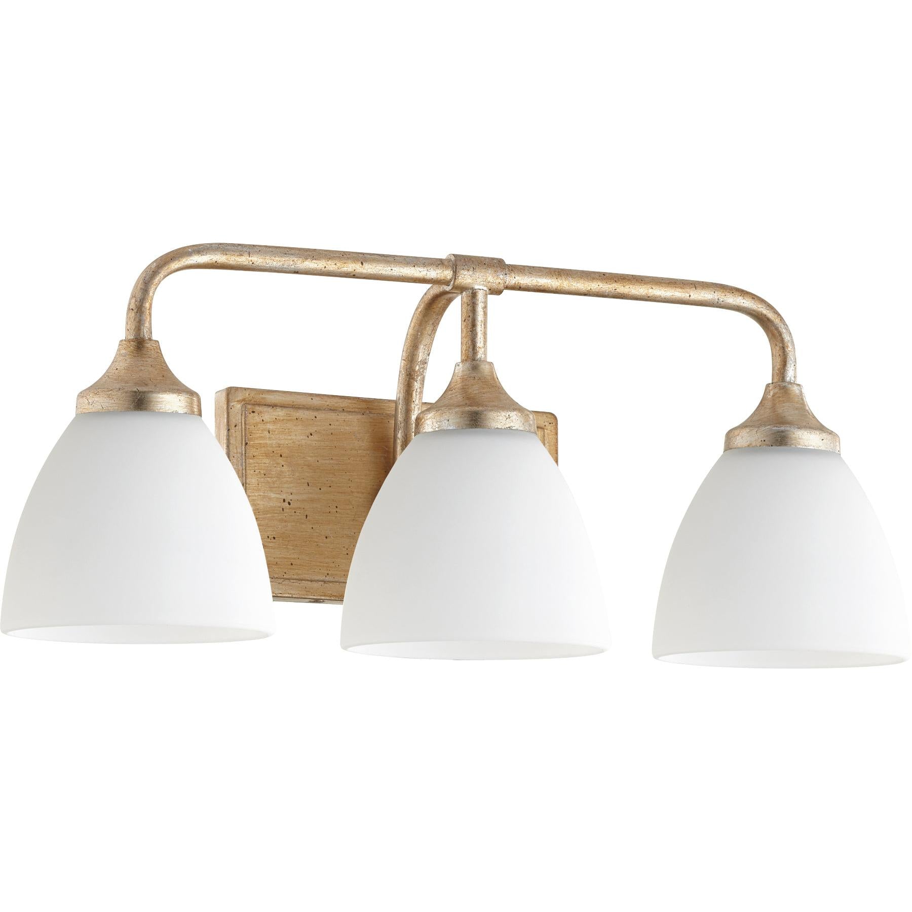 Quorum Enclave 5059-3-60 Vanity - Aged Silver Leaf