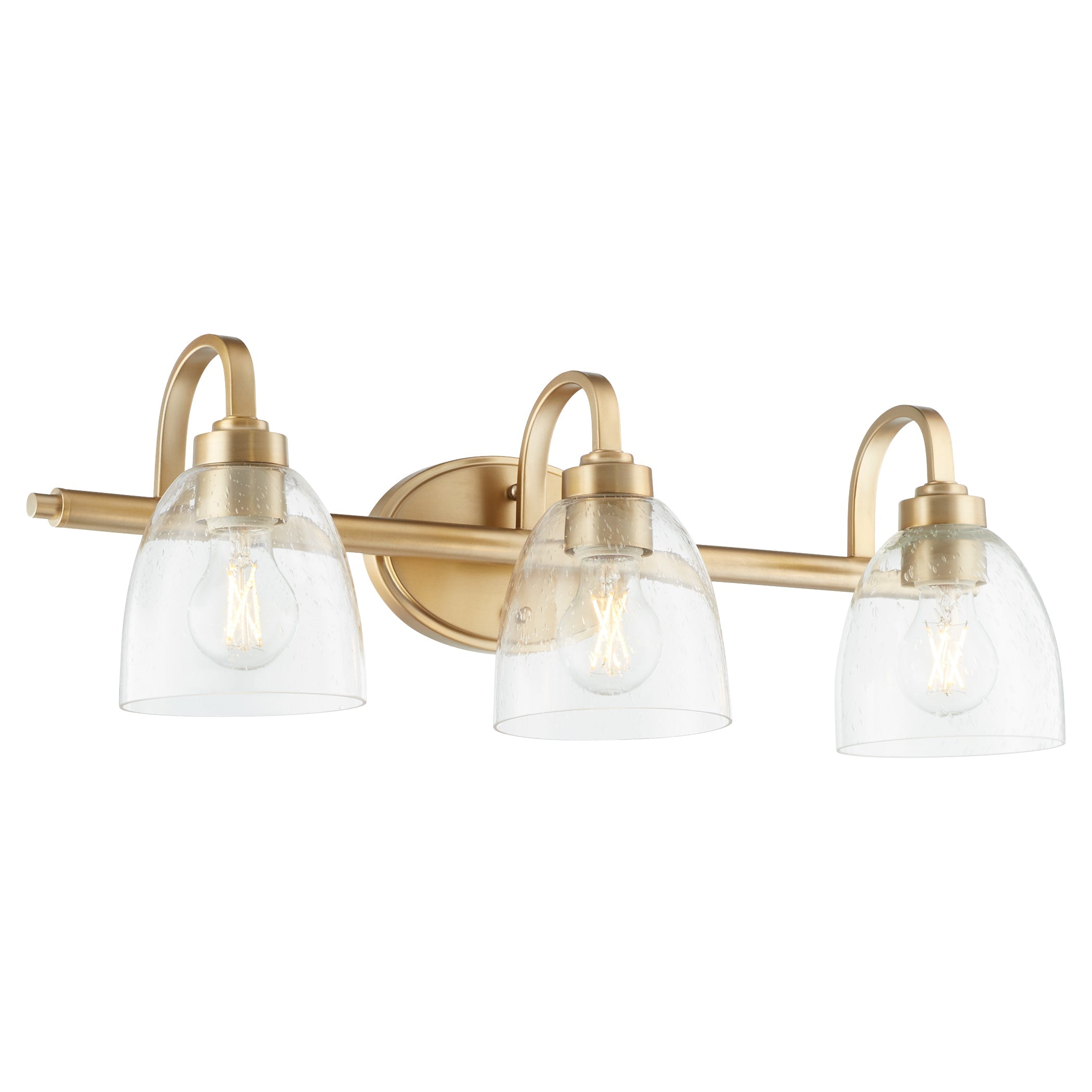 Quorum Reyes 5060-3-280 Vanity - Aged Brass