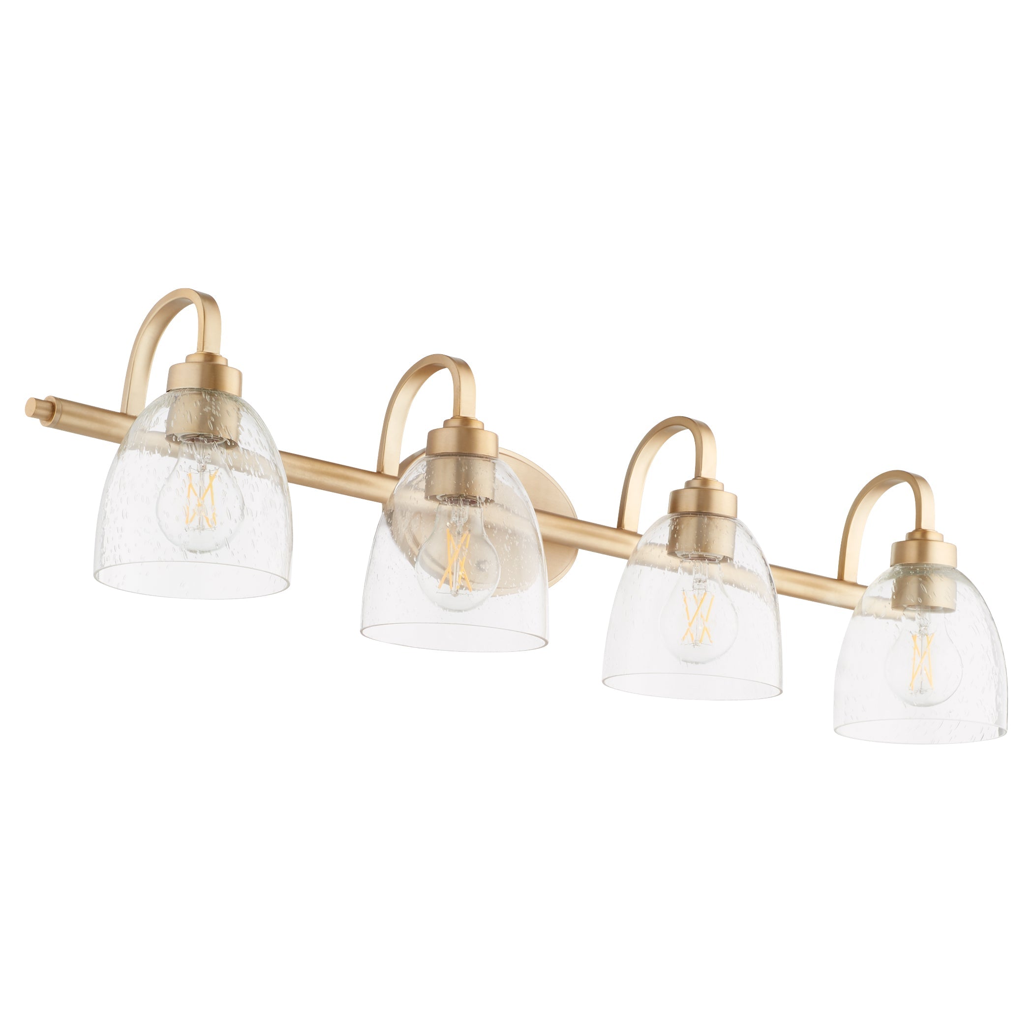 Quorum Reyes 5060-4-280 Vanity - Aged Brass