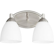 Quorum Barkley 5069-2-65 Vanity - Satin Nickel