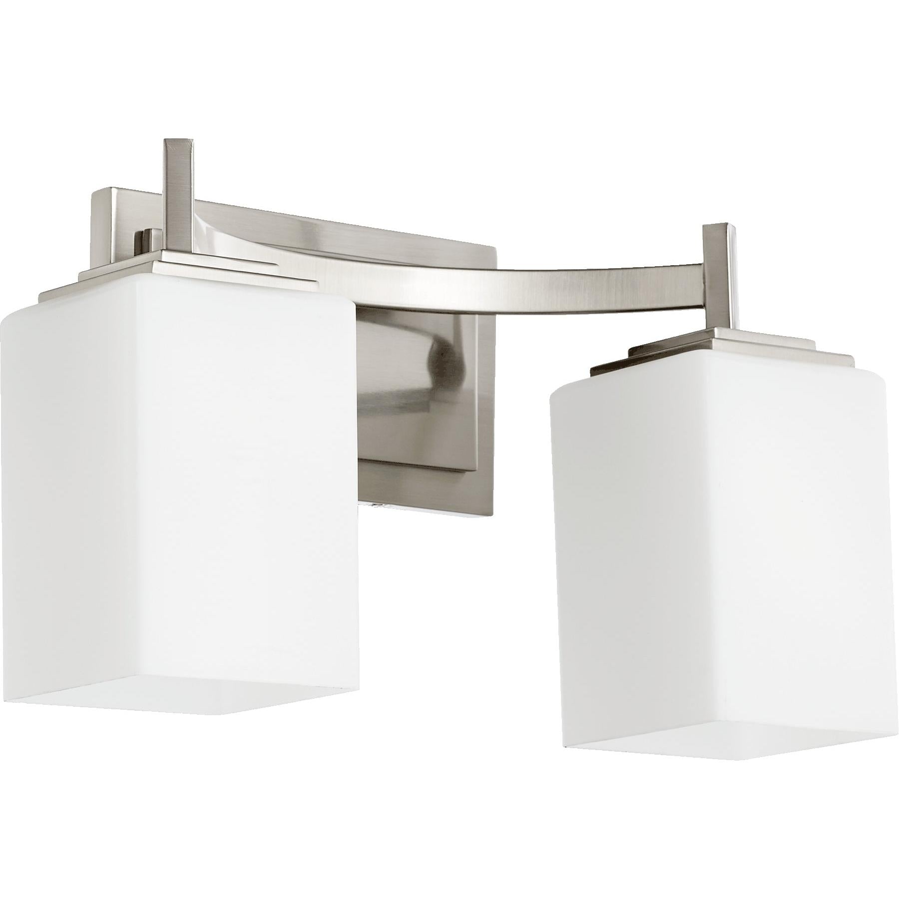 Quorum Delta 5084-2-65 Vanity - Satin Nickel