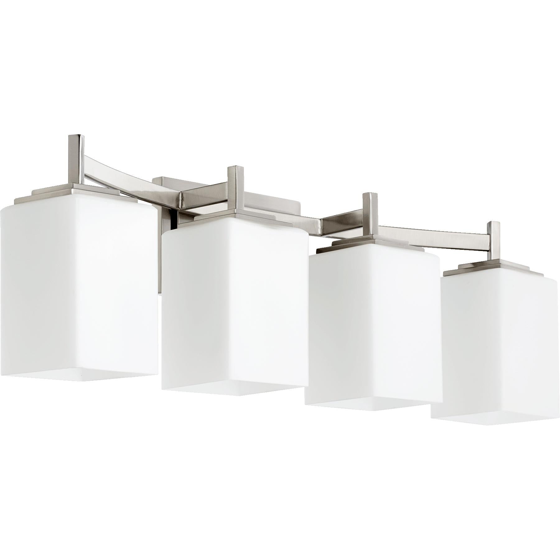 Quorum Delta 5084-4-65 Vanity - Satin Nickel