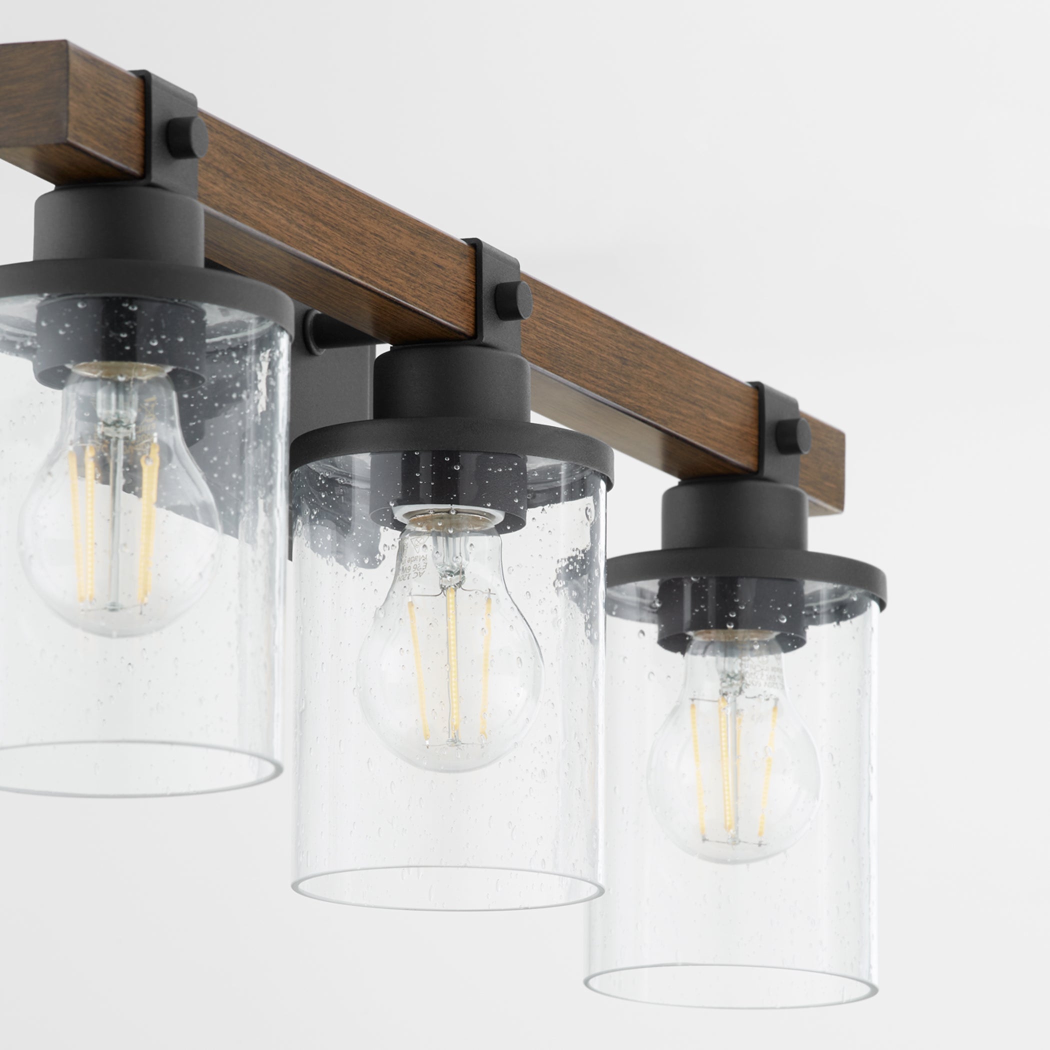 Quorum Alpine 5089-3-69 Vanity - Textured Black Walnut