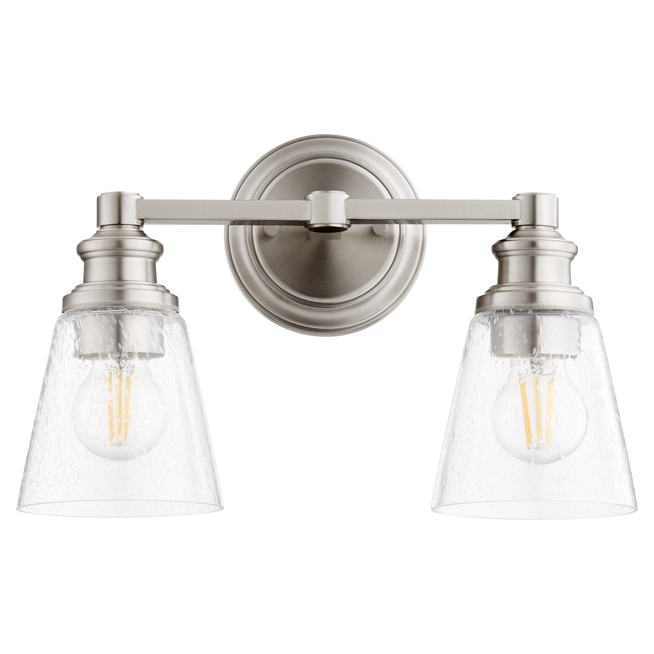 Quorum Dunbar 509-2-65 Wall Mount - Satin Nickel