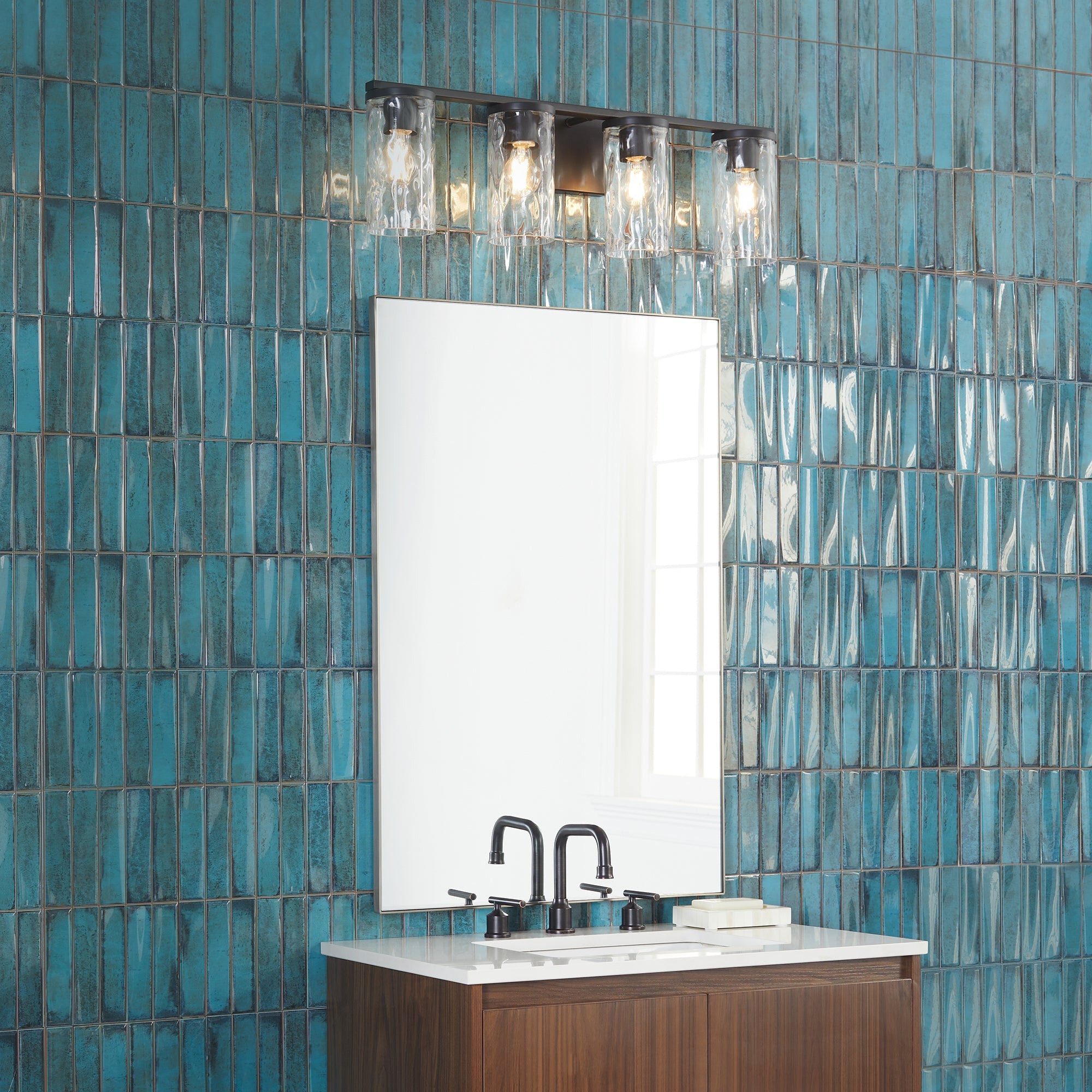 Quorum Steinway 5111-4-59 Vanity - Matte Black