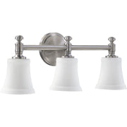 Quorum Rossington 5122-3-65 Vanity - Satin Nickel