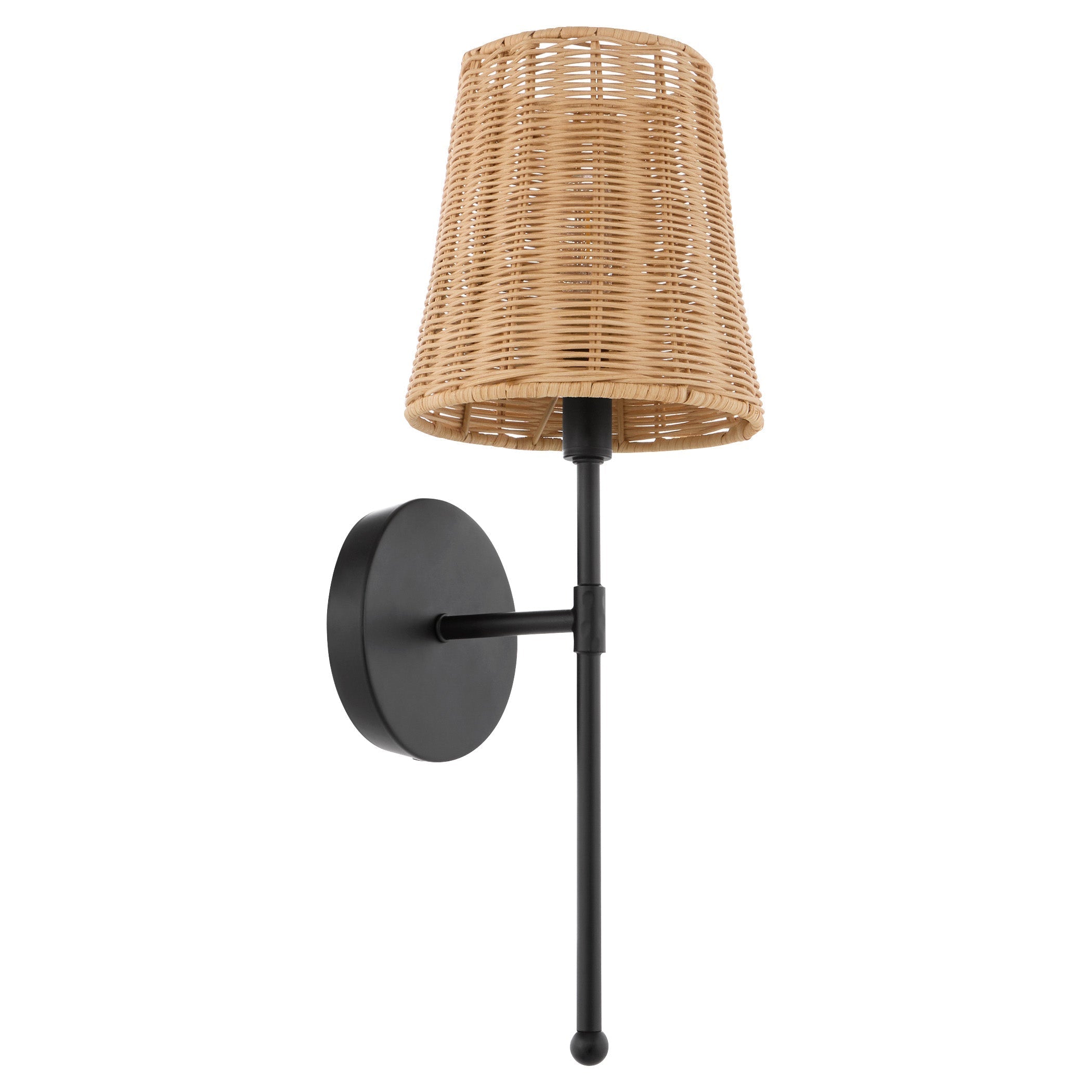 Quorum Fairview 5123-1-59 Wall Mount, UL Damp Rated, Matte Black