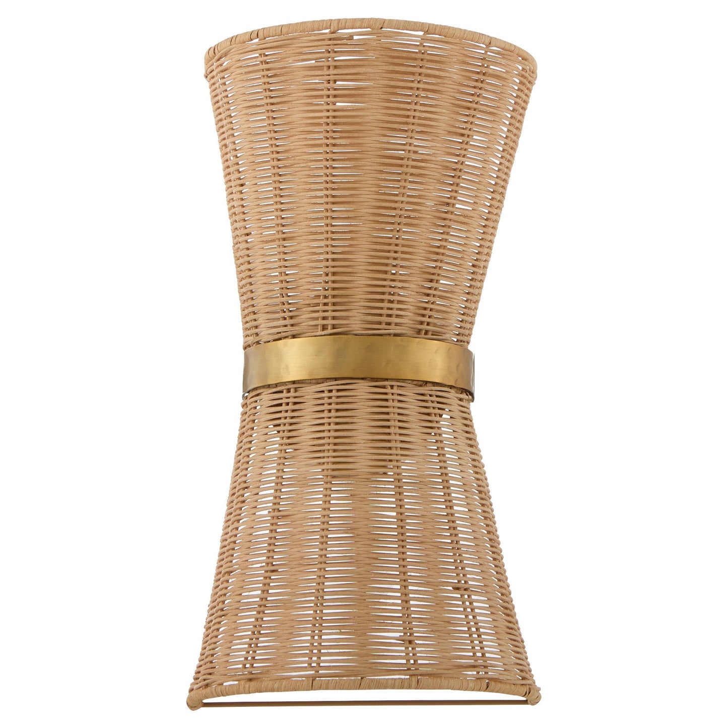Quorum Fairview 5123-47 Sconce, UL Damp Rated, Brushed Brass