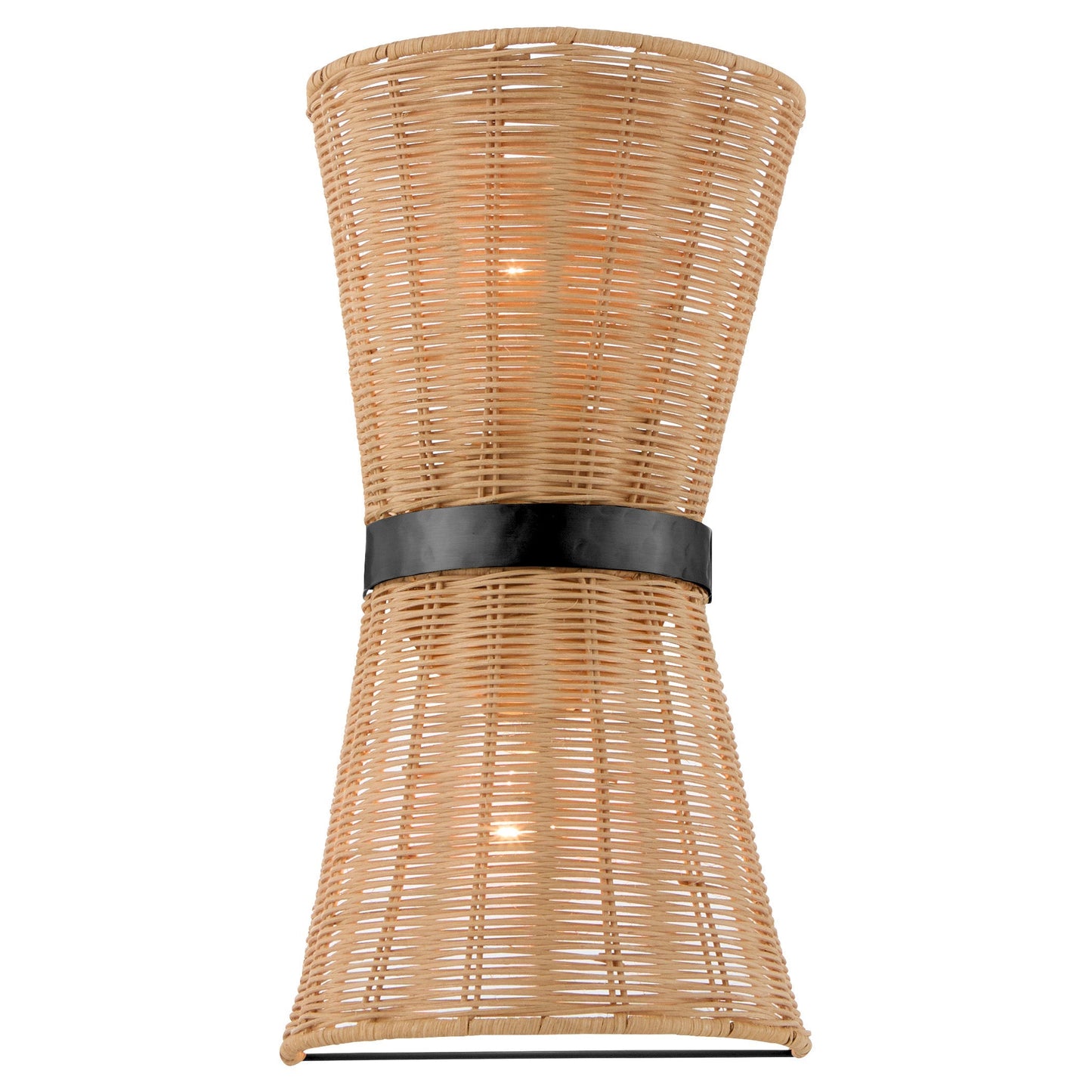 Quorum Fairview 5123-59 Sconce, UL Damp Rated, Matte Black