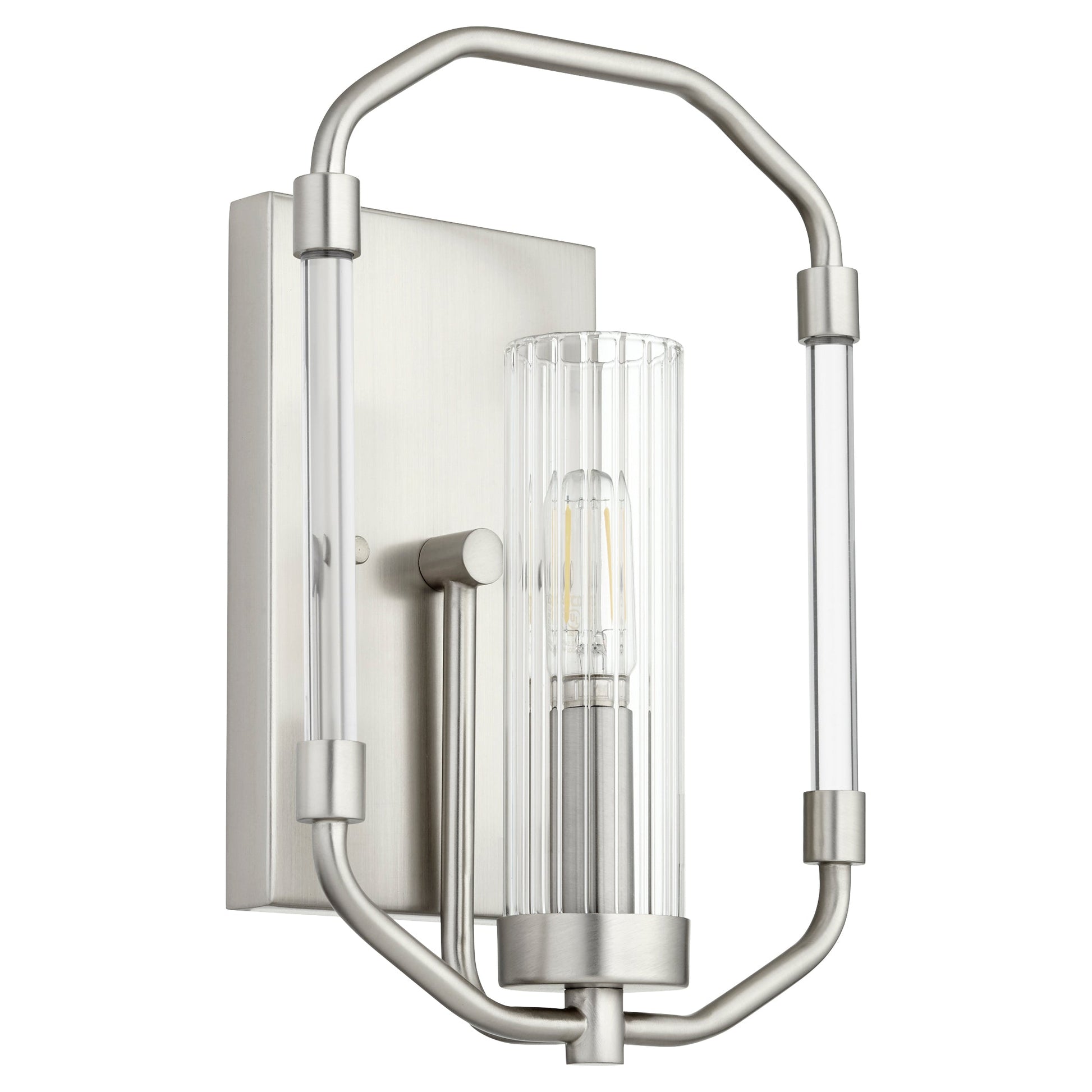 Quorum Citadel 5163-1-65 Wall Mount - Satin Nickel