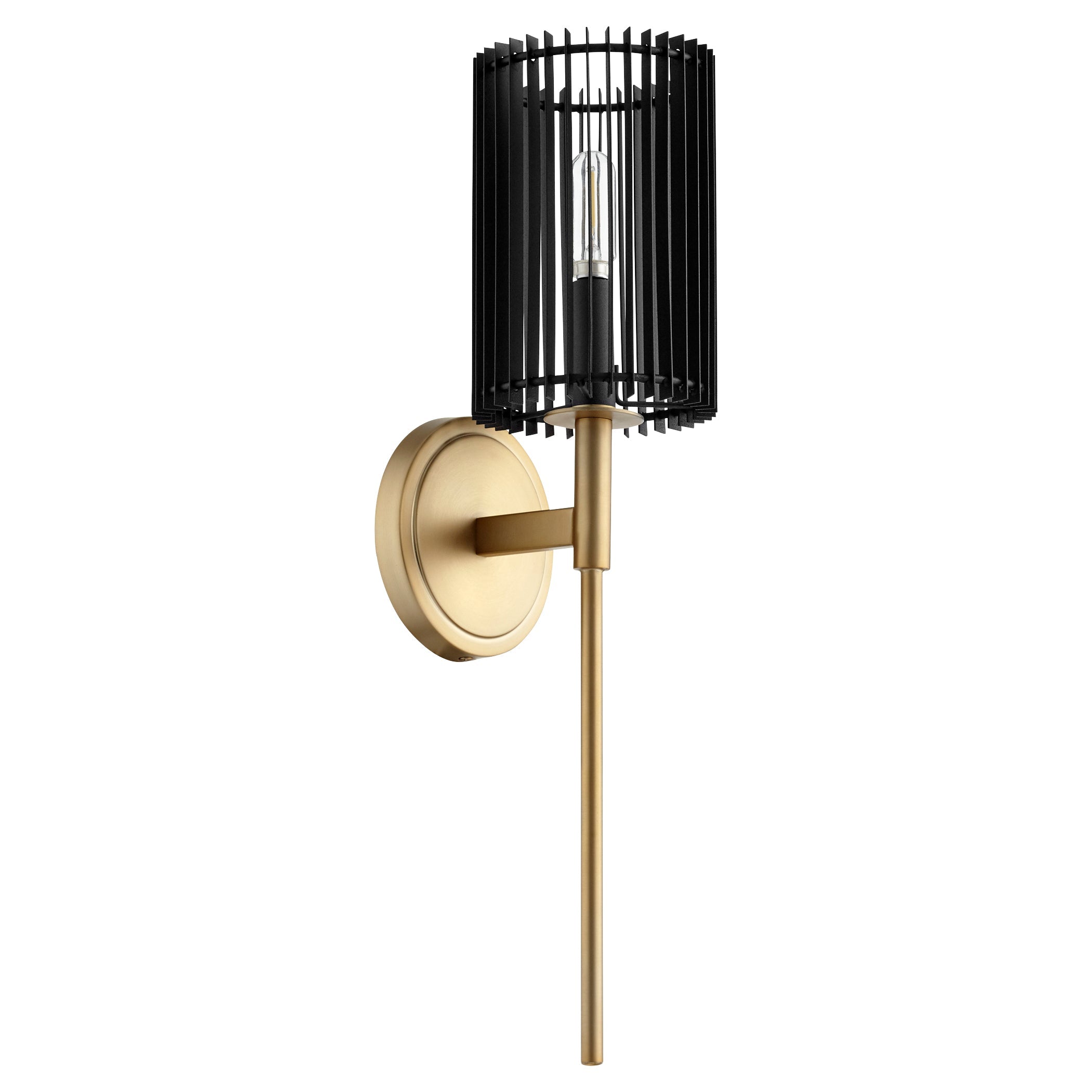 Quorum Finura 517-80 Wall Mount - Aged Brass