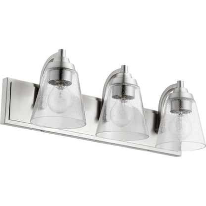 Quorum 518-3-65 Vanity - Satin Nickel