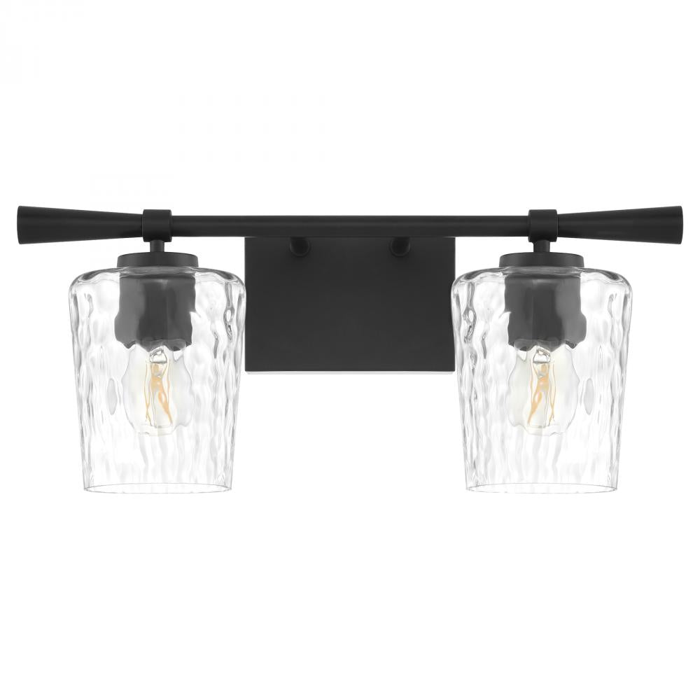 Quorum International CONA 5204-2-59 Bathroom Fixture Contemporary - Matte Black