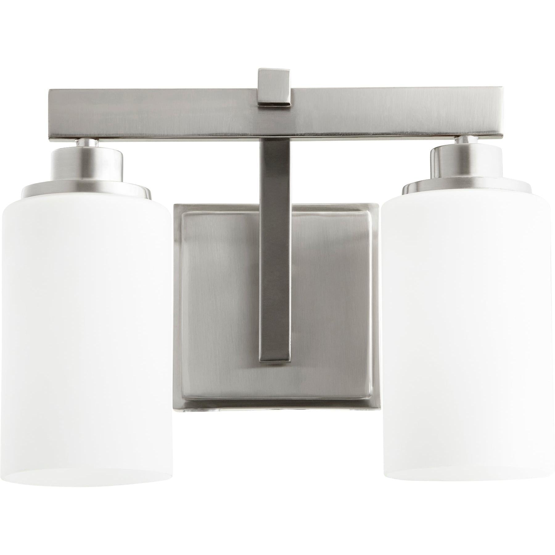 Quorum Lancaster 5207-2-65 Vanity - Satin Nickel