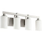 Quorum Lancaster 5207-4-65 Vanity - Satin Nickel