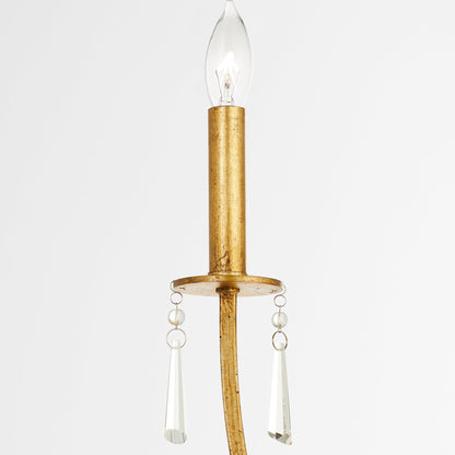 Quorum Majesty 521-2-74 Wall Mount - Gold Leaf