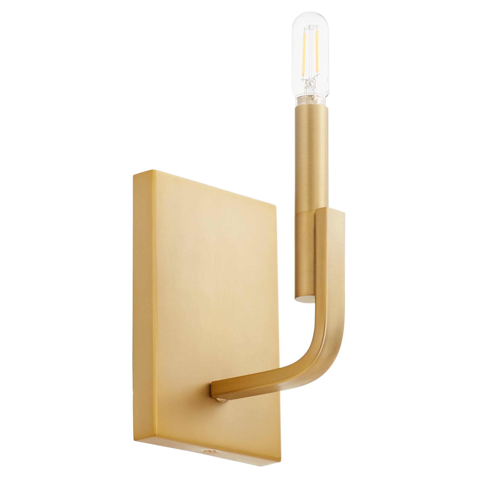 Quorum Tempo 5210-1-80 Wall Mount - Aged Brass