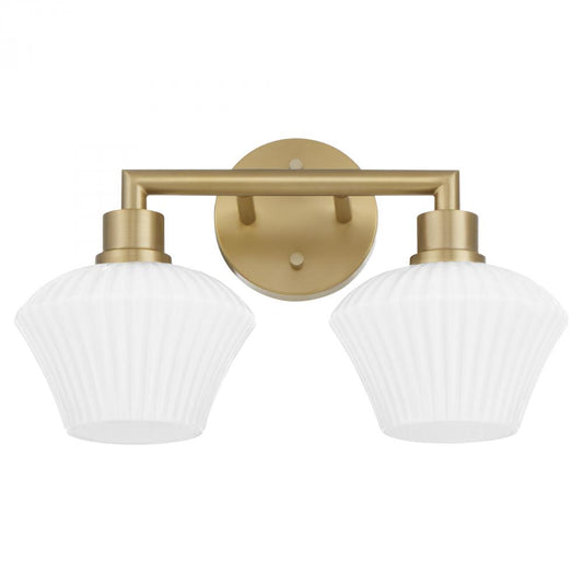 Quorum International BELLEVIEW 5221-2-80 Bathroom Fixture Contemporary - Aged Brass