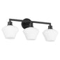 Quorum International BELLEVIEW 5221-3-59 Bathroom Fixture Contemporary - Matte Black