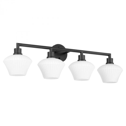 Quorum International BELLEVIEW 5221-4-59 Bathroom Fixture Contemporary - Matte Black