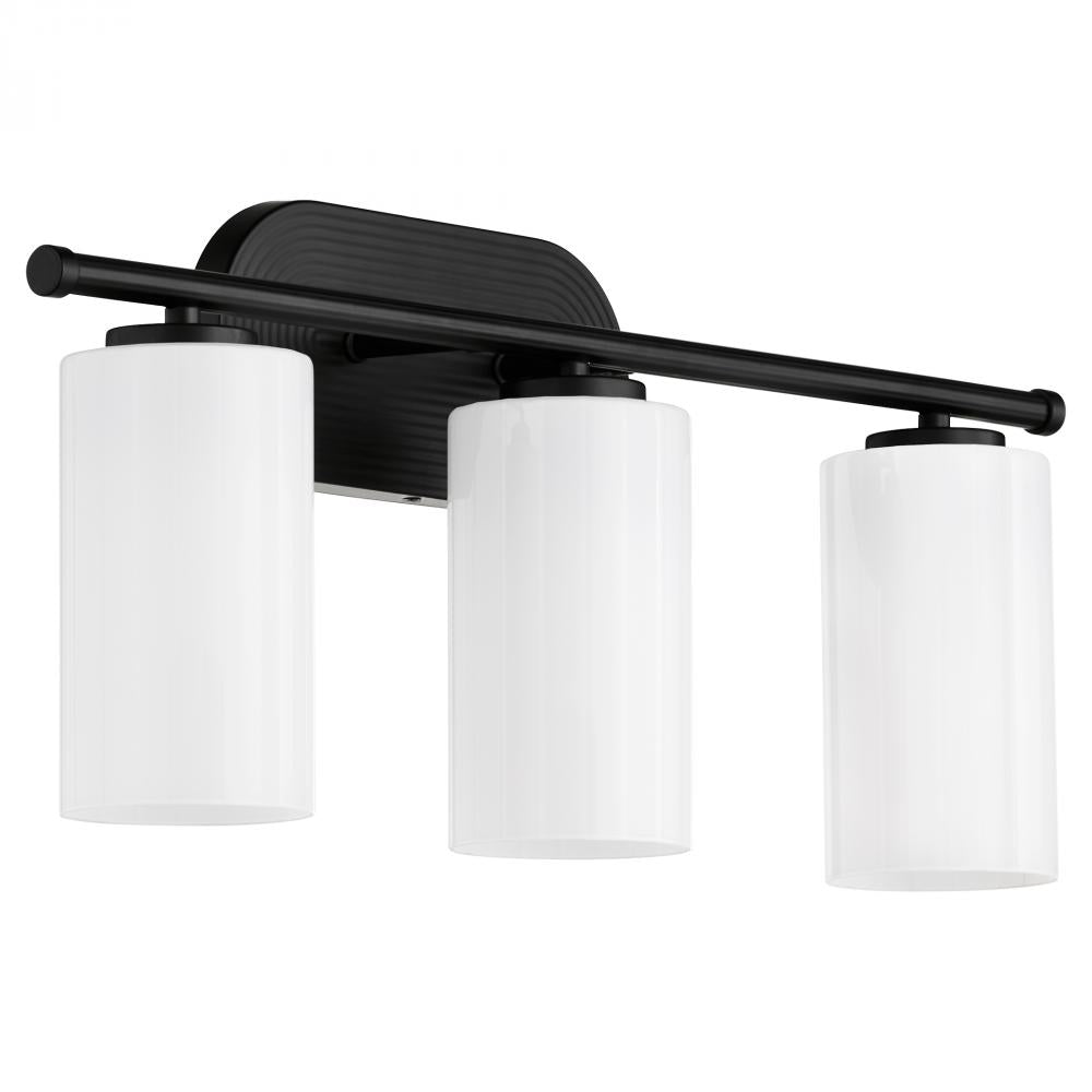 Quorum International AYALA 5228-3-59 Bathroom Fixture Contemporary - Matte Black