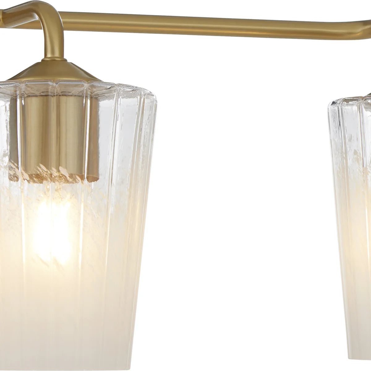 Quorum International PROVIDENCE 5238-4-80 4 Light Vanity Bathroom Fixture Transitional - Aged Brass.