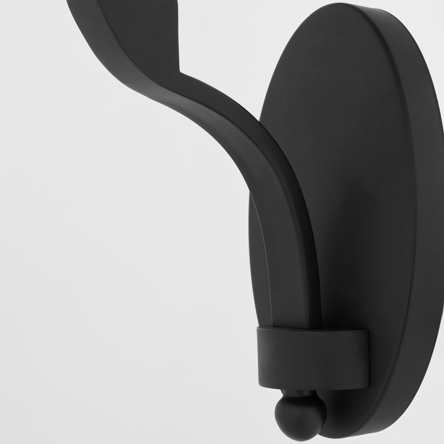 Quorum Chantelle 5240-1-59 Sconce, UL Damp Rated, Matte Black