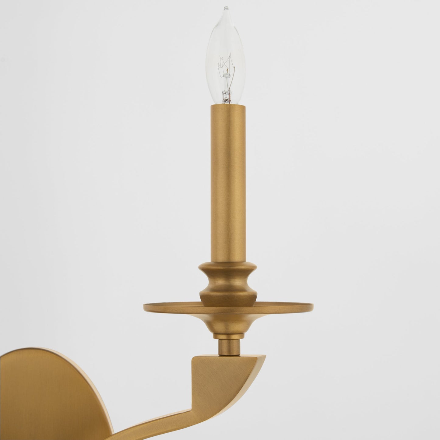 Quorum Chantelle 5240-2-47 Sconce, UL Damp Rated, Brushed Brass