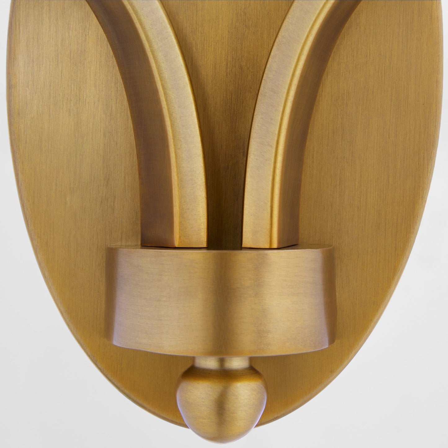 Quorum Chantelle 5240-2-47 Sconce, UL Damp Rated, Brushed Brass