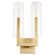 Quorum Harbin 5277-2-80 Wall Mount - Aged Brass