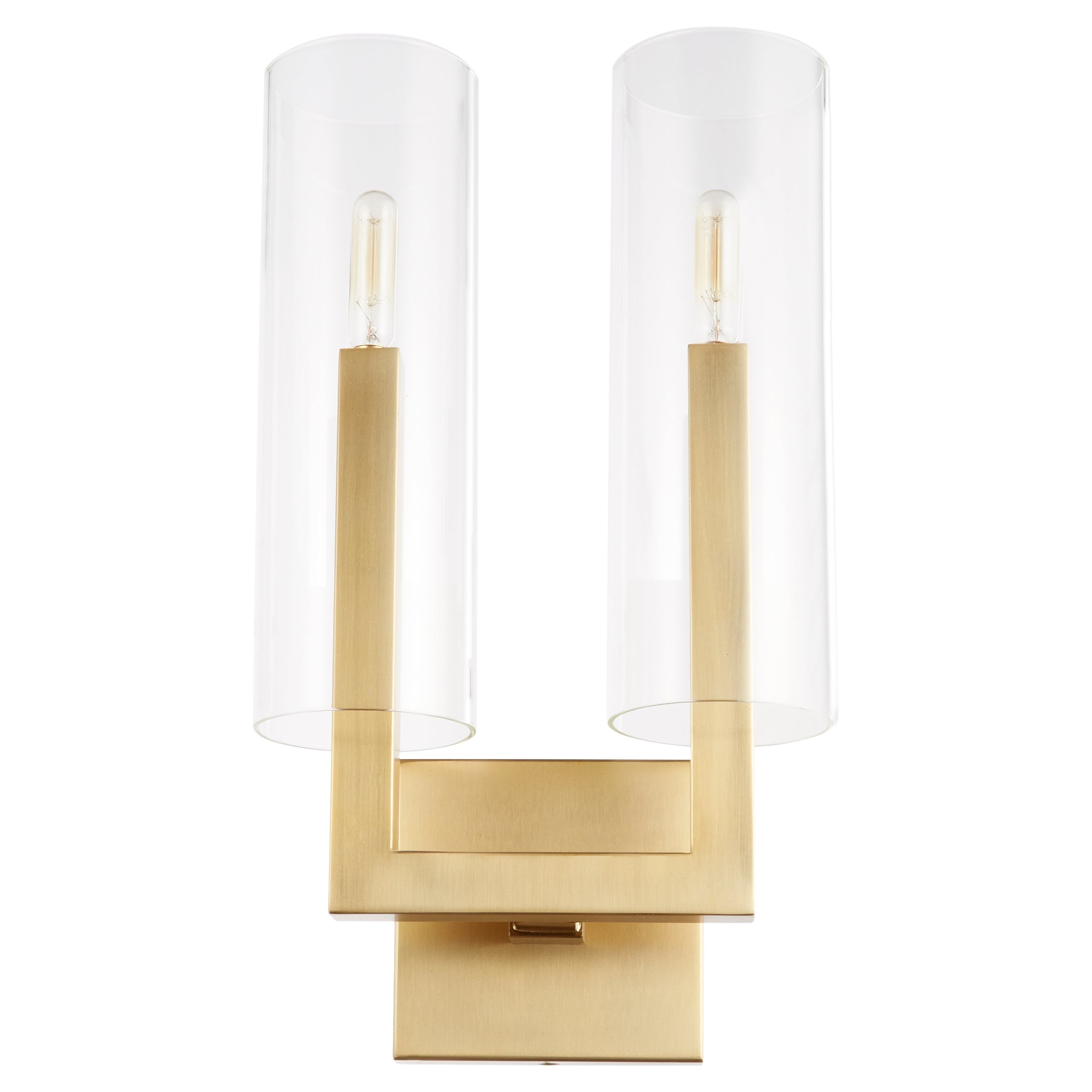 Quorum Harbin 5277-2-80 Wall Mount - Aged Brass